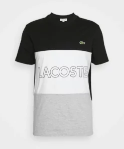 Lacoste T-shirt Imprimé - Black/white/grey 12 Lacoste T-shirt Imprimé - Black/white/grey -Lacoste Soldes Magasin f3a6688a311744bcaa9669976234c94e
