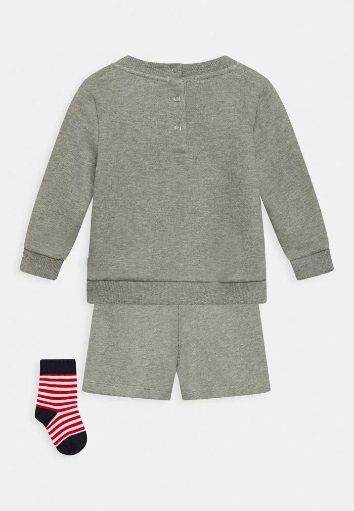 Lacoste UNISEX SET - Sweatshirt - Heather Wall Chine/white-infrared-navy Blue 2 Lacoste UNISEX SET - Sweatshirt - Heather Wall Chine/white-infrared-navy Blue – Image 2