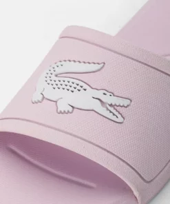 Lacoste Mules - Light Pink White -Lacoste Soldes Magasin f57b1fb242984b7786874127757e69ba