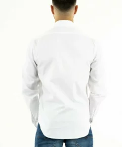 Lacoste Chemise - Blanc -Lacoste Soldes Magasin f6f1b52cabd04266880f4a069971248c