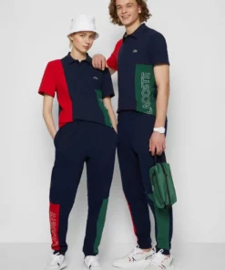 Lacoste UNISEX - Pantalon De Survêtement - Navy Blue/green/red -Lacoste Soldes Magasin f6f28df16807429799b0cd632c9bd778