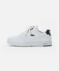 Lacoste T-CLIP - Baskets Basses - White/dark Green