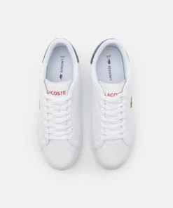 Lacoste POWERCOURT - Baskets Basses - White/navy/red 14 Lacoste POWERCOURT - Baskets Basses - White/navy/red -Lacoste Soldes Magasin f7bda19f51894ff585d244de48bdd541
