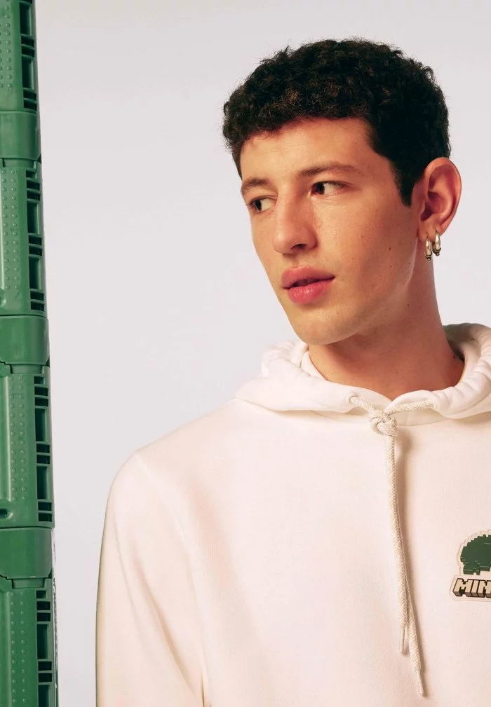 Lacoste MINECRAFT - Sweatshirt - Blanc 4 Lacoste MINECRAFT - Sweatshirt - Blanc – Image 4