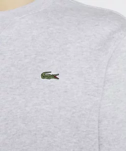 Lacoste Sweatshirt - Silver Chine/elephant Grey -Lacoste Soldes Magasin f7cee2b7d0624486a12bd9d20978bb94