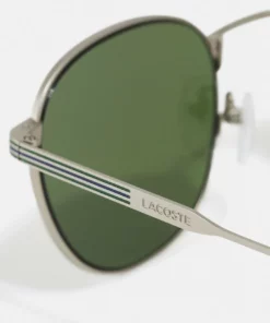 Lacoste UNISEX - Lunettes De Soleil - Semimatte Silver-coloured -Lacoste Soldes Magasin f83b6bb9da5c4e7fa2a35d4b6af801e8