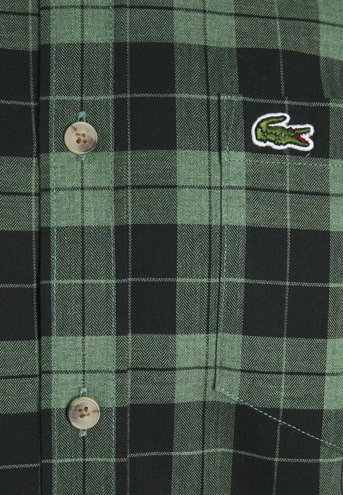 Lacoste Chemise - Black/dark Green 3 Lacoste Chemise - Black/dark Green – Image 3