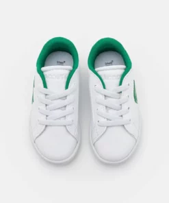Lacoste CARNABY EVO UNISEX - Baskets Basses - White/green -Lacoste Soldes Magasin fad1e0389e364d24b5a023c167a69aba