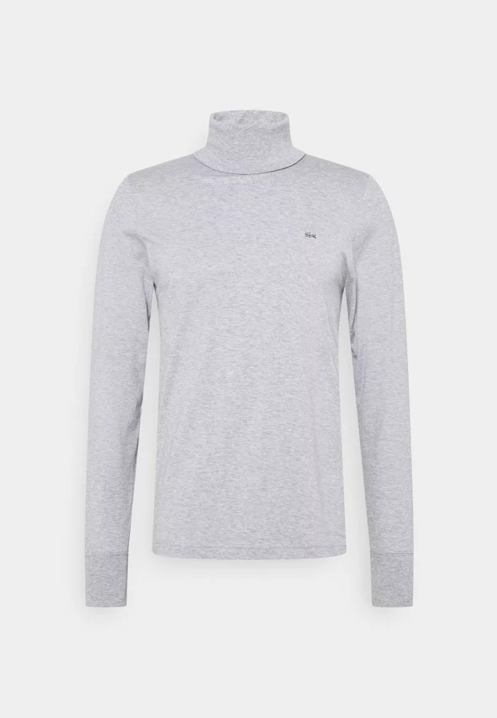 Lacoste T-shirt à Manches Longues - Silver Chine 1 Lacoste T-shirt à Manches Longues - Silver Chine