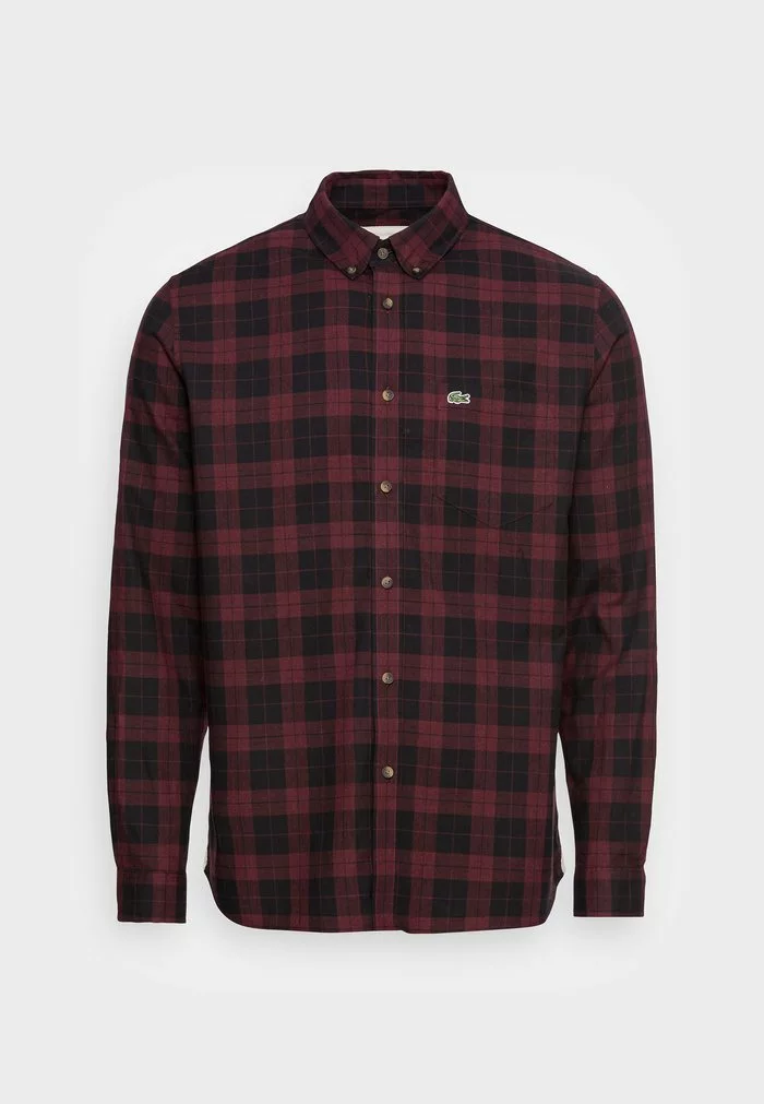 Lacoste Chemise - Black Vine Chine 4 Lacoste Chemise - Black Vine Chine – Image 4