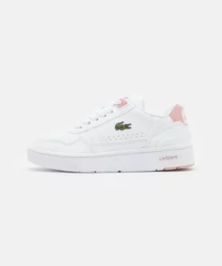 Lacoste T-CLIP - Baskets Basses - White/light Pink