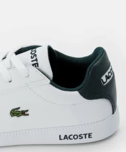 Lacoste GRADUATE - Baskets Basses - White/navy -Lacoste Soldes Magasin fc37cbfa7bf54ff888b34d7eb2157e47