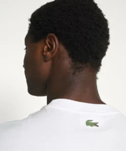 Lacoste T-shirt Imprimé - Blanc -Lacoste Soldes Magasin fd91191f19e542d78a141d73ef2b109b