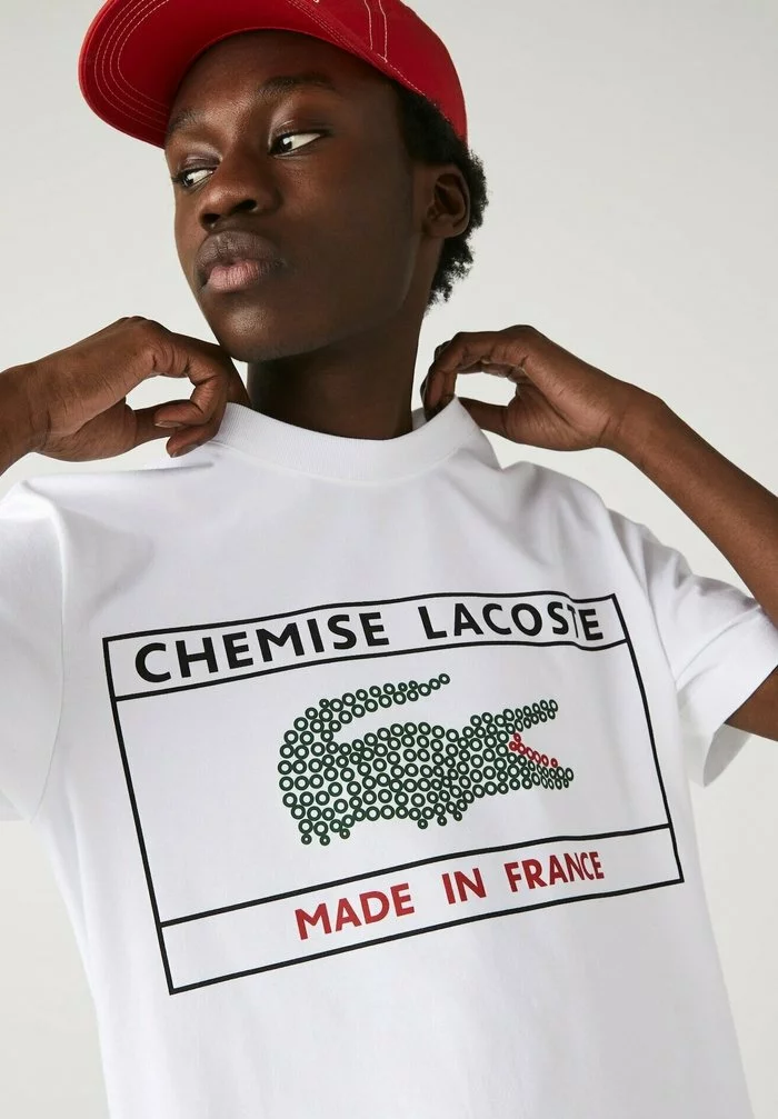 Lacoste HEREN - T-shirt Imprimé - Blanc 3 Lacoste HEREN - T-shirt Imprimé - Blanc – Image 3