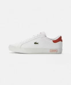 Lacoste POWERCOURT - Baskets Basses - Wht/brw