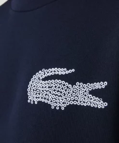 Lacoste Sweatshirt - Bleu Marine -Lacoste Soldes Magasin fe8def11181f4b559d29168d80402bb9