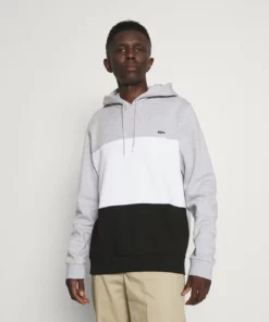 Lacoste Sweatshirt - Silver Chine/white/black