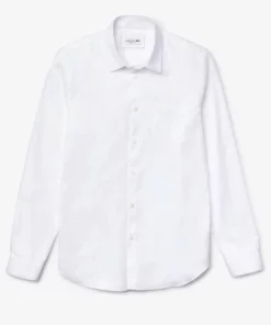 Lacoste Chemise Classique - Blanc
