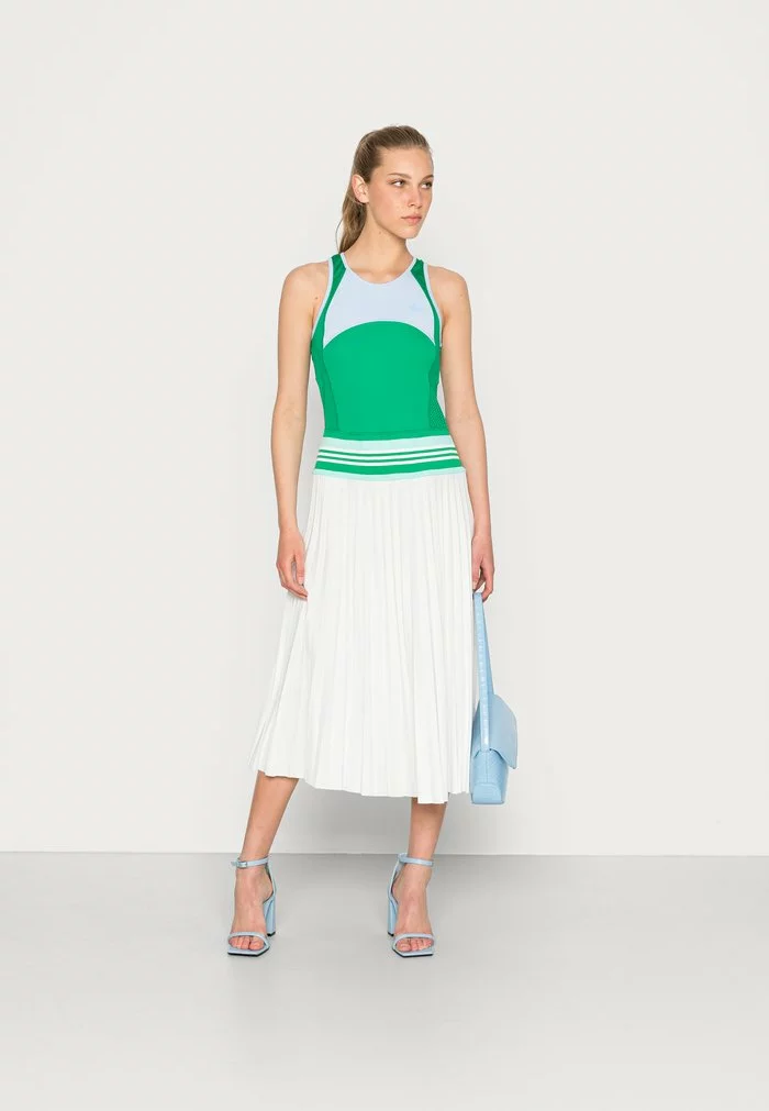 Lacoste Robe De Jour - Overview/fluorine Green Flour 2 Lacoste Robe De Jour - Overview/fluorine Green Flour – Image 2