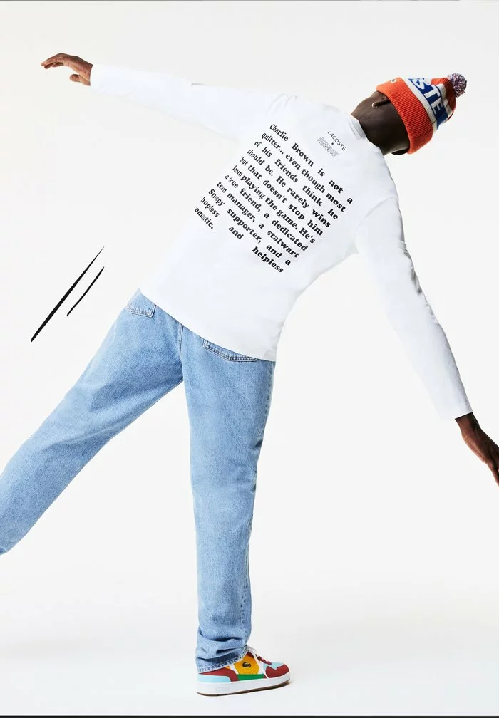 LACOSTE X PEANUTS - T-shirt à Manches Longues - Blanc 2 LACOSTE X PEANUTS - T-shirt à Manches Longues - Blanc – Image 2