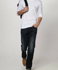 Lacoste T-shirt à Manches Longues - Weiß